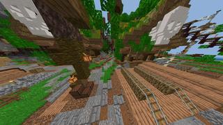 Screenshot of the Minecraft Bedrock Marketplace product Freebooters Cove created by RareLoot.