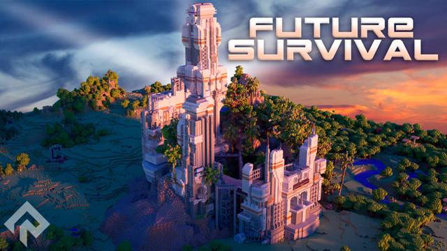 Thumbnail of the Minecraft Bedrock Marketplace product Future Survival created by RareLoot.
