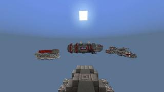 Screenshot of the Minecraft Bedrock Marketplace product Galaxy Bedwars created by RareLoot.