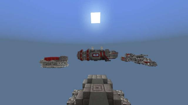 Screenshot of the Minecraft Bedrock Marketplace product Galaxy Bedwars created by RareLoot.