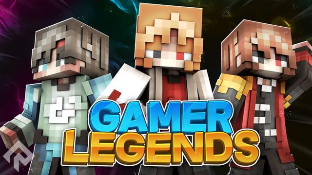 Thumbnail of the Minecraft Bedrock Marketplace product Gamer Legends created by RareLoot.