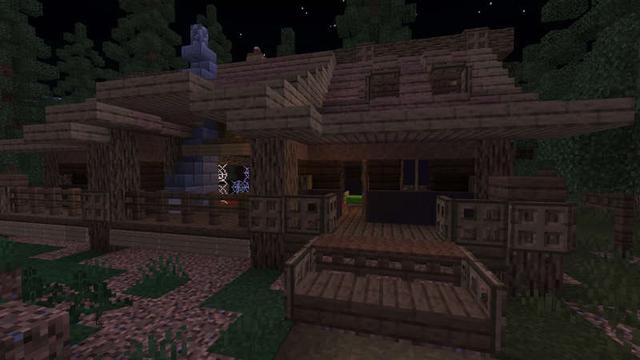Screenshot of the Minecraft Bedrock Marketplace product Ghost Town created by RareLoot.
