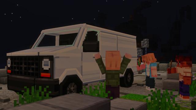 Screenshot of the Minecraft Bedrock Marketplace product Ghosts of the Mansion created by RareLoot.