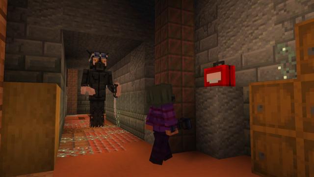 Screenshot of the Minecraft Bedrock Marketplace product Ghosts created by RareLoot.