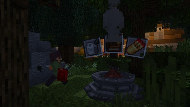 Screenshot of the Minecraft Bedrock Marketplace product Ghosts created by RareLoot.