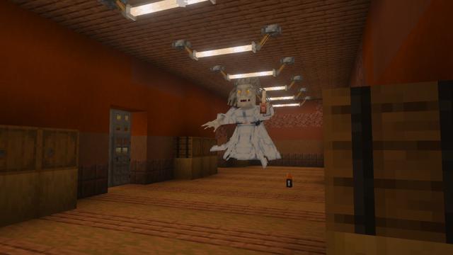 Screenshot of the Minecraft Bedrock Marketplace product Ghosts created by RareLoot.