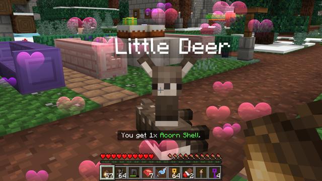 Screenshot of the Minecraft Bedrock Marketplace product Gift Town created by RareLoot.