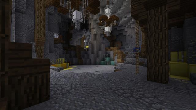 Screenshot of the Minecraft Bedrock Marketplace product Golden Winter Adventure created by RareLoot.