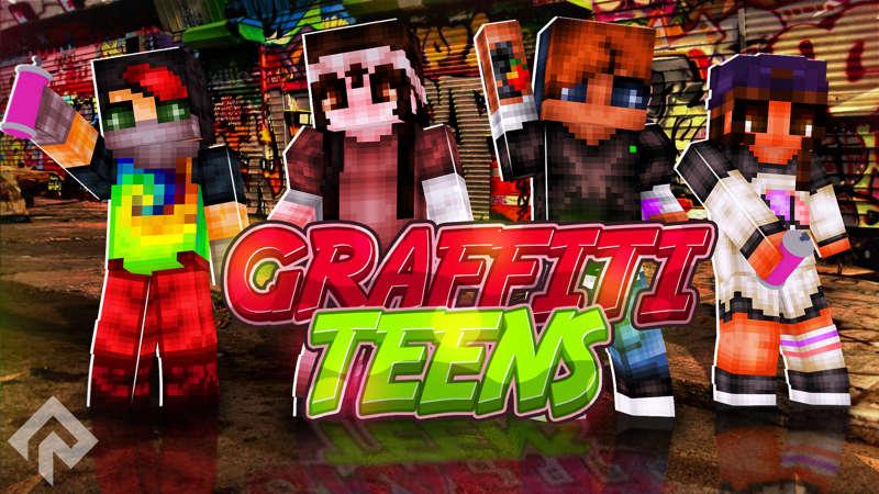 Graffiti Teens de RareLoot | CHUNK - Minecraft Bedrock Marketplace ...