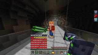 Screenshot of the Minecraft Bedrock Marketplace product Hacker Weapons created by RareLoot.