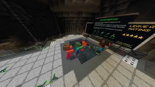 Screenshot of the Minecraft Bedrock Marketplace product Hacker Weapons created by RareLoot.