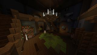 Screenshot of the Minecraft Bedrock Marketplace product Halloween Mansion created by RareLoot.