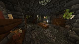 Screenshot of the Minecraft Bedrock Marketplace product Halloween Mansion created by RareLoot.