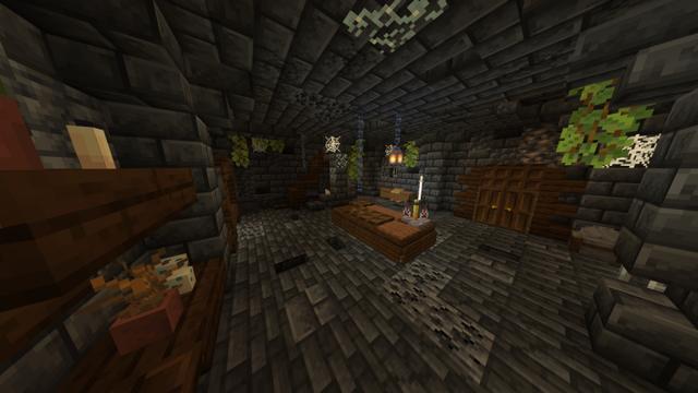 Screenshot of the Minecraft Bedrock Marketplace product Halloween Mansion created by RareLoot.