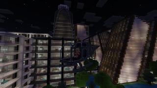 Screenshot of the Minecraft Bedrock Marketplace product Helicopters+ created by RareLoot.