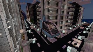 Screenshot of the Minecraft Bedrock Marketplace product Helicopters+ created by RareLoot.