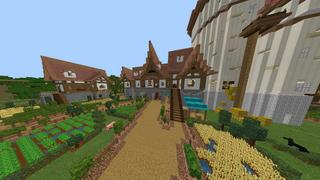 Screenshot of the Minecraft Bedrock Marketplace product Hidden Manor created by RareLoot.