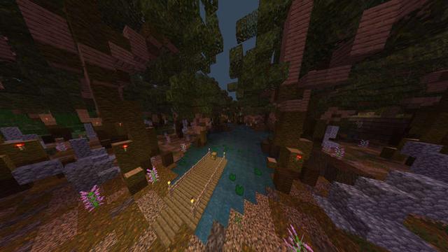 Screenshot of the Minecraft Bedrock Marketplace product Hidden Manor created by RareLoot.