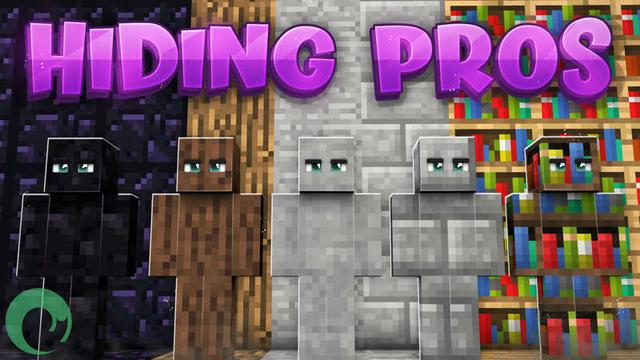Thumbnail of the Minecraft Bedrock Marketplace product Hiding Pros created by RareLoot.