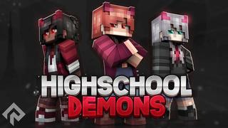 Thumbnail of the Minecraft Bedrock Marketplace product High School Demons created by RareLoot.
