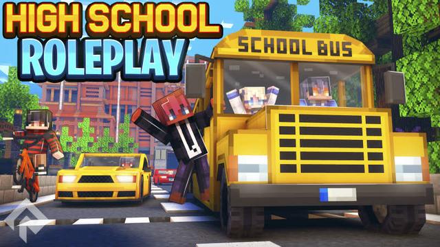 Thumbnail of the Minecraft Bedrock Marketplace product High School Roleplay created by RareLoot.