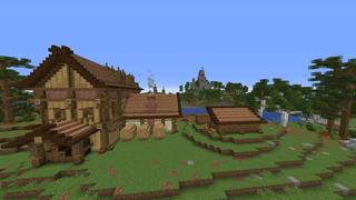 Screenshot of the Minecraft Bedrock Marketplace product High Valley Castle created by RareLoot.