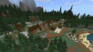Screenshot of the Minecraft Bedrock Marketplace product Holiday Camp Roleplay created by RareLoot.