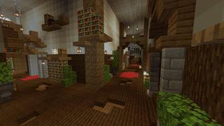 Screenshot of the Minecraft Bedrock Marketplace product Horror Mansion created by RareLoot.