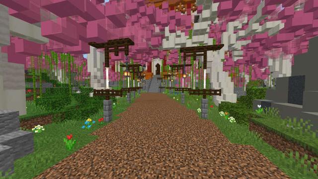 Screenshot of the Minecraft Bedrock Marketplace product House of Anime created by RareLoot.