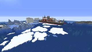 Screenshot of the Minecraft Bedrock Marketplace product Icebreaker created by RareLoot.