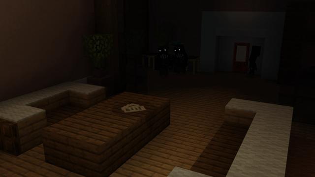Screenshot of the Minecraft Bedrock Marketplace product In the Dark created by RareLoot.