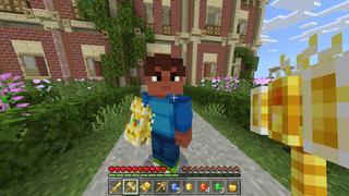 Screenshot of the Minecraft Bedrock Marketplace product Infinity Items created by RareLoot.