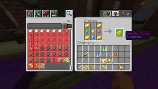 Screenshot of the Minecraft Bedrock Marketplace product Infinity Items created by RareLoot.