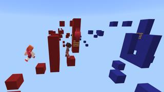 Screenshot of the Minecraft Bedrock Marketplace product Infinity Parkour Race created by RareLoot.