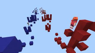 Screenshot of the Minecraft Bedrock Marketplace product Infinity Parkour Race created by RareLoot.