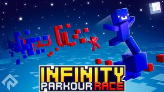 Thumbnail of the Minecraft Bedrock Marketplace product Infinity Parkour Race created by RareLoot.