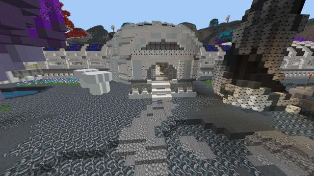 Screenshot of the Minecraft Bedrock Marketplace product Interstellar Base created by RareLoot.
