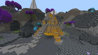 Screenshot of the Minecraft Bedrock Marketplace product Interstellar Base created by RareLoot.