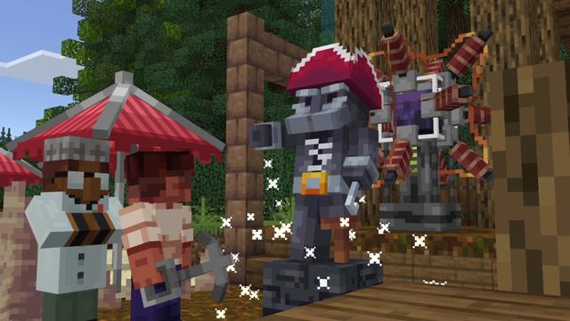 Screenshot of the Minecraft Bedrock Marketplace product Into the abyss created by RareLoot.