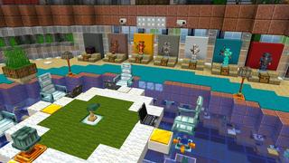 Screenshot of the Minecraft Bedrock Marketplace product Island Mansion created by RareLoot.