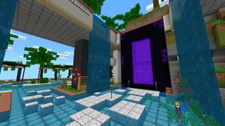 Screenshot of the Minecraft Bedrock Marketplace product Island Mansion created by RareLoot.