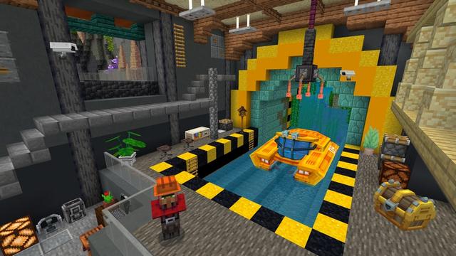 Screenshot of the Minecraft Bedrock Marketplace product Island Mansion created by RareLoot.
