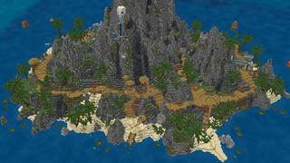 Screenshot of the Minecraft Bedrock Marketplace product Island created by RareLoot.
