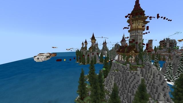 Screenshot of the Minecraft Bedrock Marketplace product Jump League - Parkour created by RareLoot.