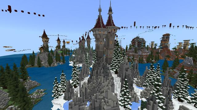 Screenshot of the Minecraft Bedrock Marketplace product Jump League - Parkour created by RareLoot.