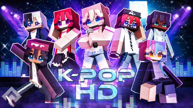 Thumbnail of the Minecraft Bedrock Marketplace product K-Pop HD created by RareLoot.