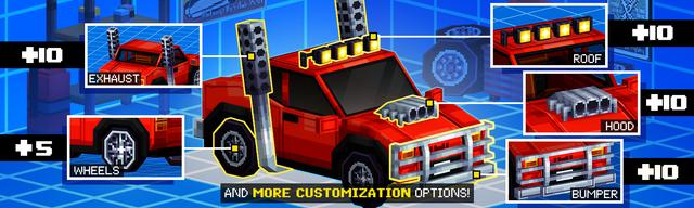 Panorama of the Minecraft Bedrock Marketplace product Kart Race created by RareLoot.