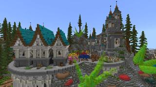 Screenshot of the Minecraft Bedrock Marketplace product Kingdom of Crystal created by RareLoot.