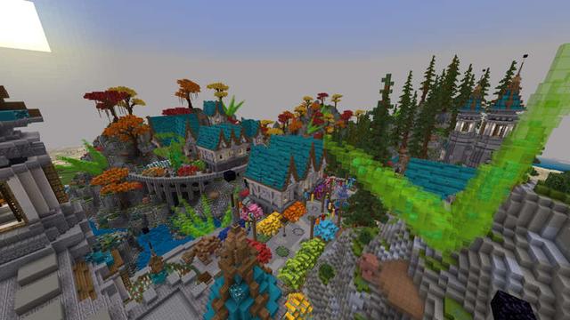 Screenshot of the Minecraft Bedrock Marketplace product Kingdom of Crystal created by RareLoot.