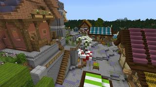 Screenshot of the Minecraft Bedrock Marketplace product Kings Castle created by RareLoot.